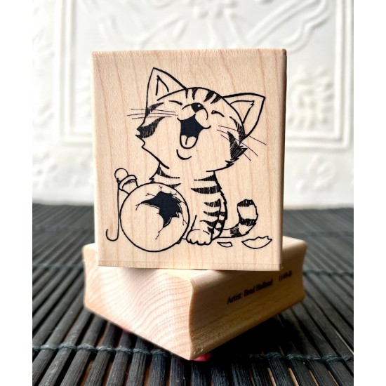 Sophie's Christmas Cat-tastrophy Rubber Stamp