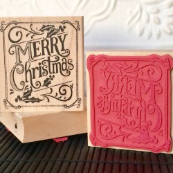Christmas Rubber Stamps, 100+ Designs