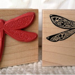 Lovey Doves Rubber Stamp